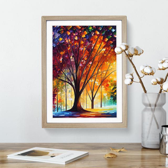 Portrait Of A Tree No.1 Alpen Home Matte Colour: White, Format: Oak Framed, Size: 46cm H x 34cm W on Productcaster.