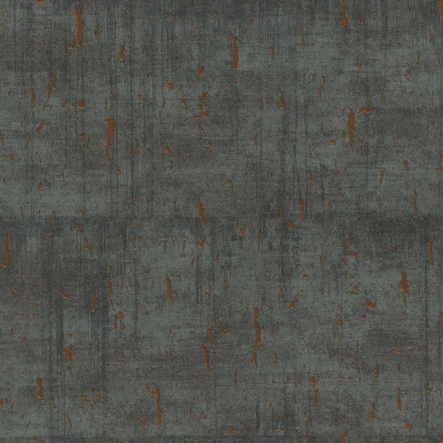 Jerez Metallic Aged Concrete Textured Wallpaper Roll 10.05m x 0.70m Brayden Studio Colour: Gold on Productcaster.