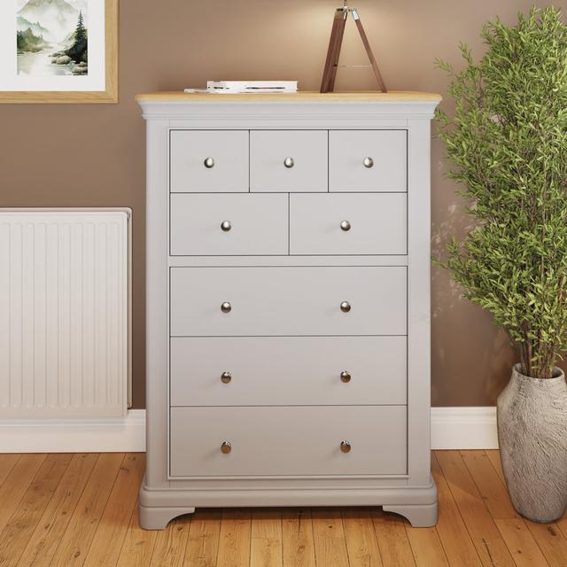 Joulon 8 - Drawer Chest of Drawers Ophelia & Co. Colour: Dove Grey on Productcaster.