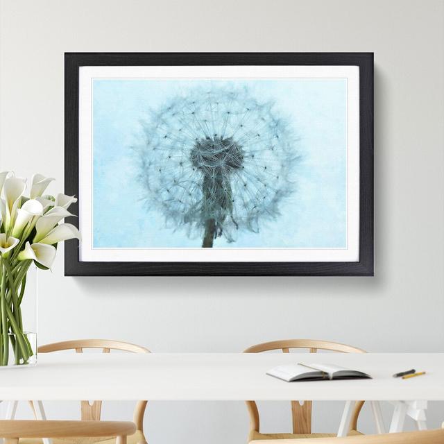 Dandelion Seeds Vol.9 - Picture Frame Graphic Art East Urban Home Frame Option: Black Framed, Size: 36cm H x 48cm W x 2cm D on Productcaster.