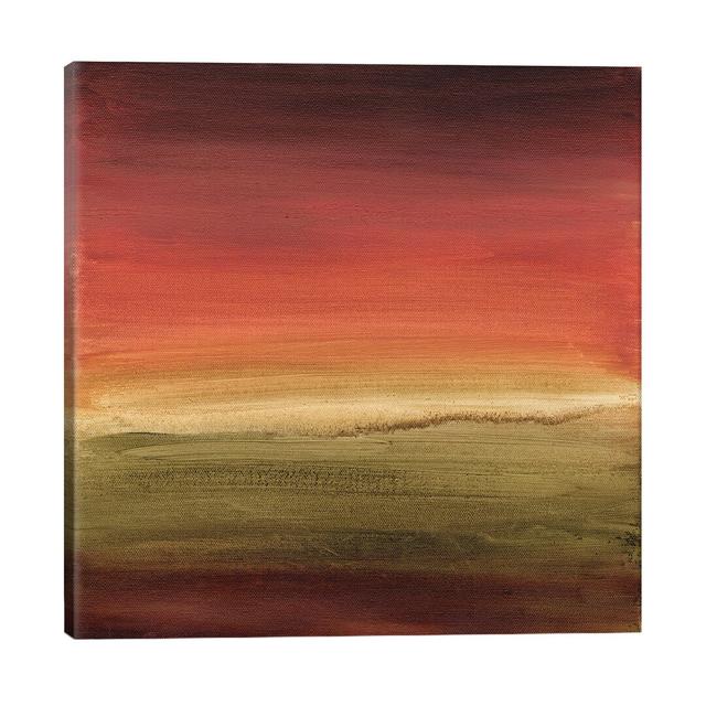 Abstract Horizon I by Ethan Harper - Wrapped Canvas Painting Latitude Run on Productcaster.