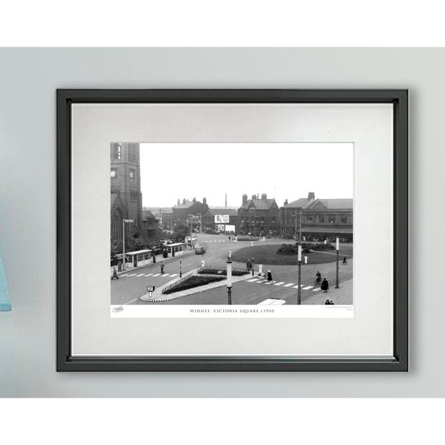 Widnes, Victoria Square C1950 - Single Picture Frame Print The Francis Frith Collection Size: 28cm H x 36cm W x 2.3cm D on Productcaster.