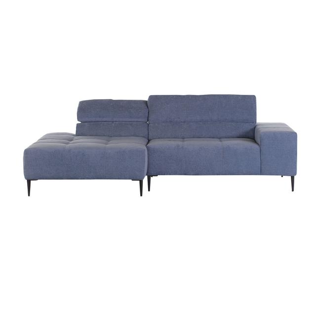 Ecksofa Bolesworth Metro Lane Ausrichtung: Rechte Seite, Polsterfarbe: Hellblau on Productcaster.