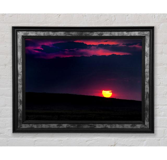 Sonnenaufgang Morgen - Druck Bright Star Größe: 29,7 cm H x 42 cm B x 8 cm T on Productcaster.