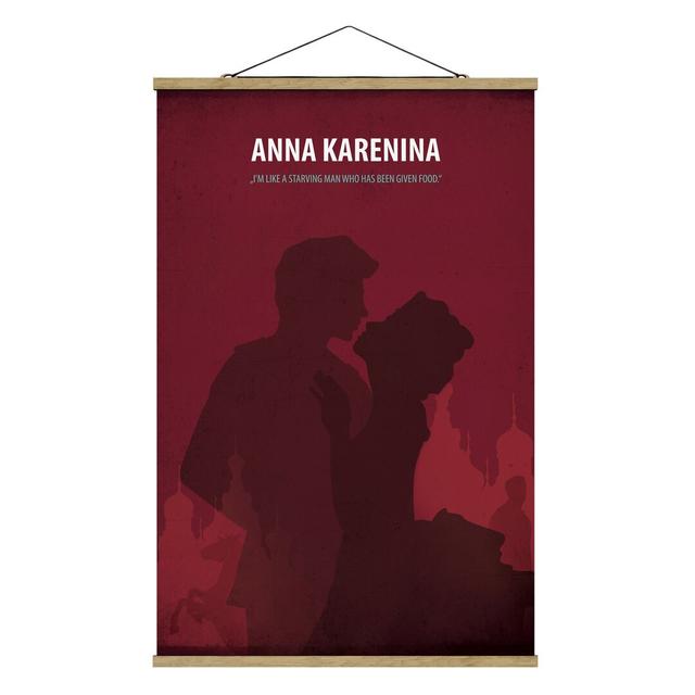 Anna Karenina by Anna Karenina - Graphic Art Print Happy Larry Size: 120cm H x 80cm W x 0.3cm D on Productcaster.