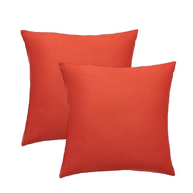 Madhvi Navy Square Scatter Cushion 17 Stories Colour: Terracotta on Productcaster.