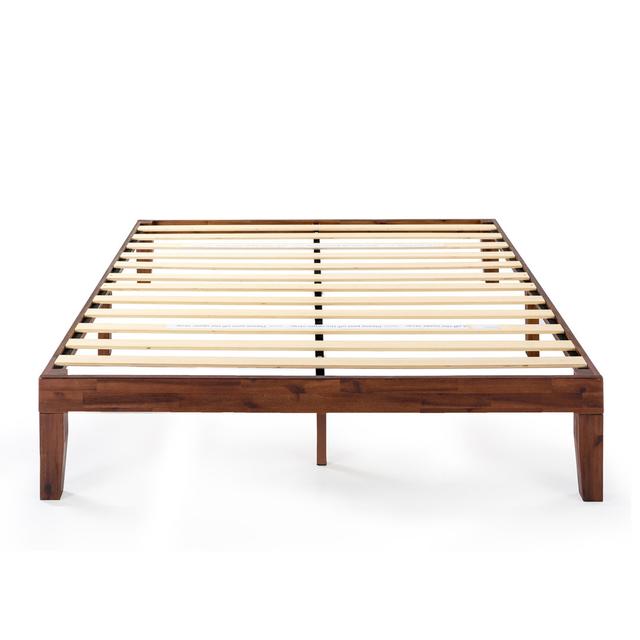 Harlow Bed Frame Blue Elephant Colour: Antique Espresso, Size: Kingsize (5') on Productcaster.