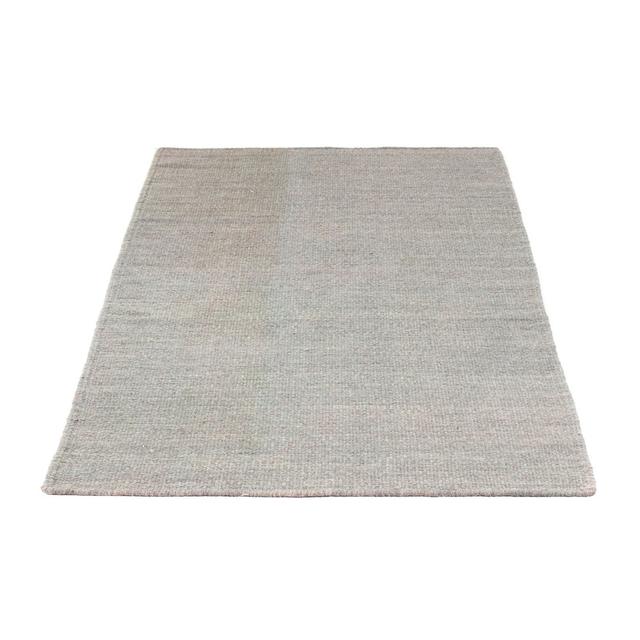 One-of-a-Kind Jaswant Hand-Knotted 95cm x 156cm Wool Area Rug in Grey Ebern Designs on Productcaster.