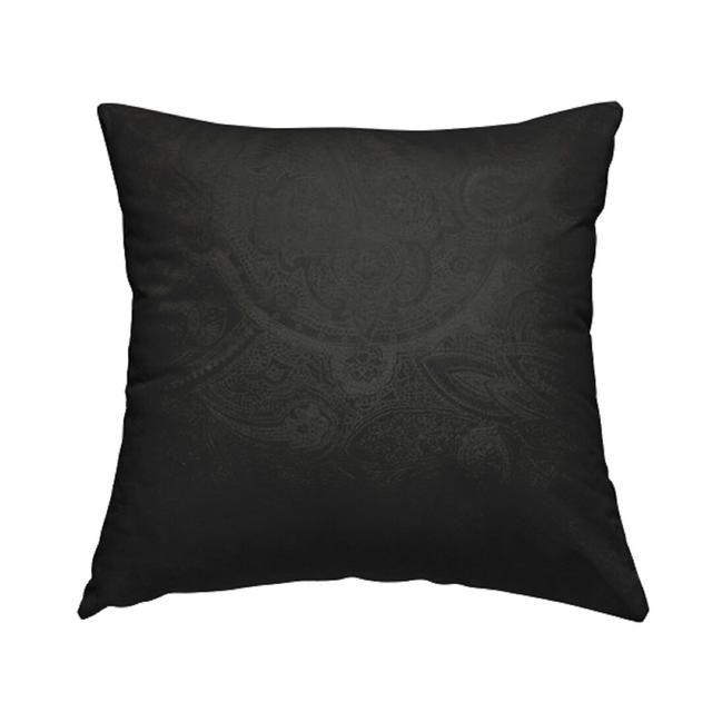 Bazile Paisley Scatter Cushion Mercer41 Colour: Black on Productcaster.