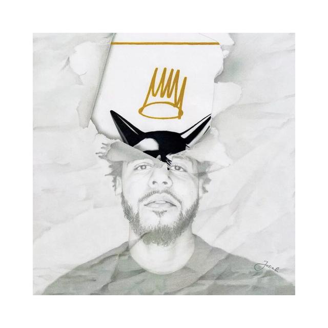 Born Sinner Remixed by Josiah Jones - Graphic Art on Canvas 17 Stories Format: Wrapped Canvas, Size: 45.72cm H x 45.72cm W x 1.91cm D on Productcaster.