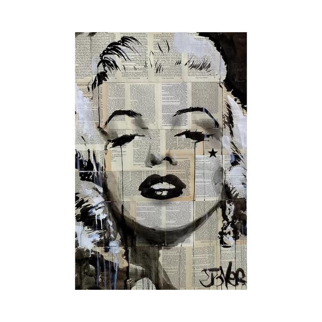 Star by Loui Jover - Wrapped Canvas Graphic Art Print Latitude Run Size: 45.72cm H x 30.48cm W x 1.91cm D on Productcaster.