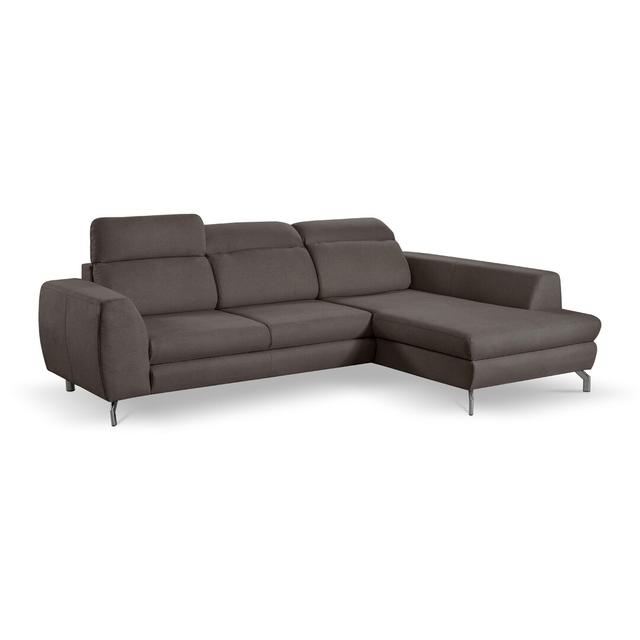 Ecksofa Celester mit Bettfunktion Ebern Designs Farbe der Polsterung: Brown on Productcaster.