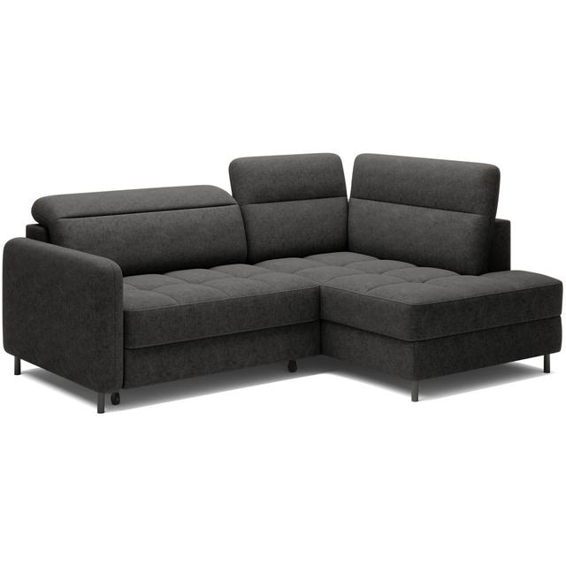 Bopha Corner Sectional Brayden Studio Upholstery Colour: Charcoal, Orientation: Right Hand Facing on Productcaster.