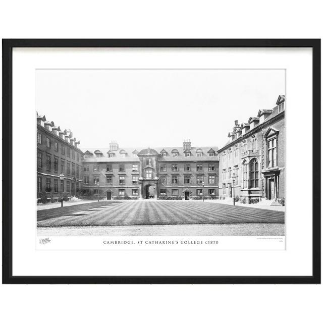 Cambridge, St Catharine's College C1870 by Francis Frith - Single Picture Frame Print The Francis Frith Collection Size: 45cm H x 60cm W x 2.3cm D on Productcaster.