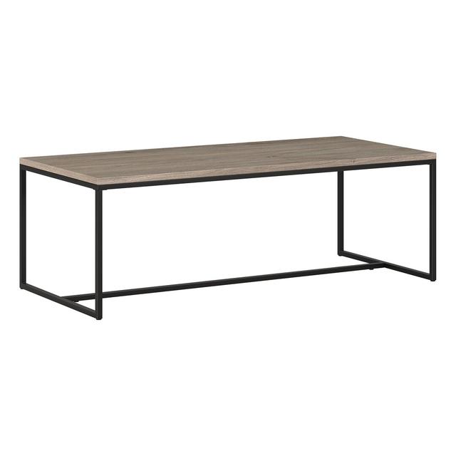 Boone Trestle Coffee Table Blue Elephant Table Top Colour: Grey Wash on Productcaster.