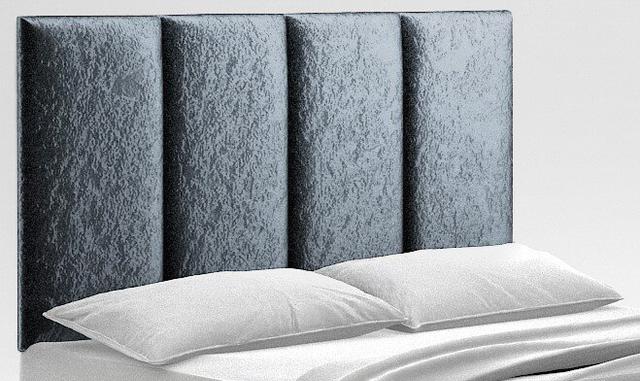 Ernestine Upholstered Headboard Zipcode Design Colour: Denim, Size: Single (3') on Productcaster.