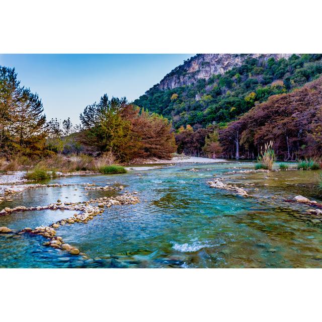 Frio River In Texas by Richard McMillin - Wrapped Canvas Photograph Alpen Home Size: 51cm H x 76cm W x 3.8cm D on Productcaster.