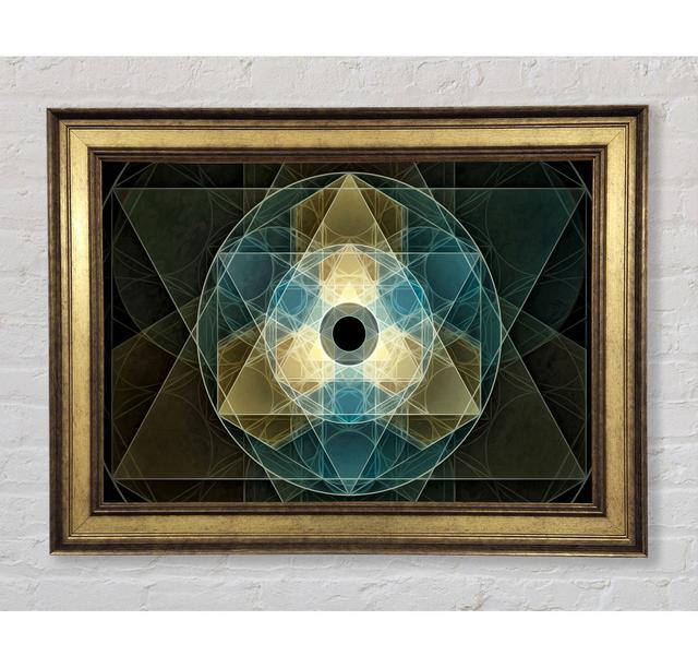 Sacred Pyramids - Single Picture Frame Art Prints Bright Star Size: 59.7cm H x 84.1cm W x 8cm D on Productcaster.