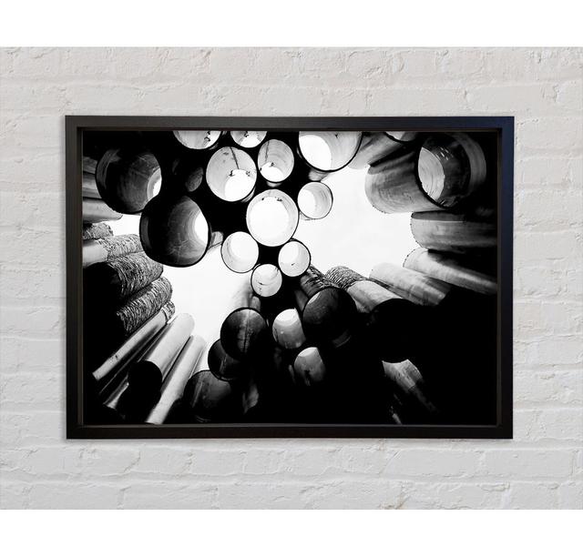 Steel - Single Picture Frame Art Prints on Canvas Bright Star Size: 84.1cm H x 118.9cm W x 3.3cm D on Productcaster.