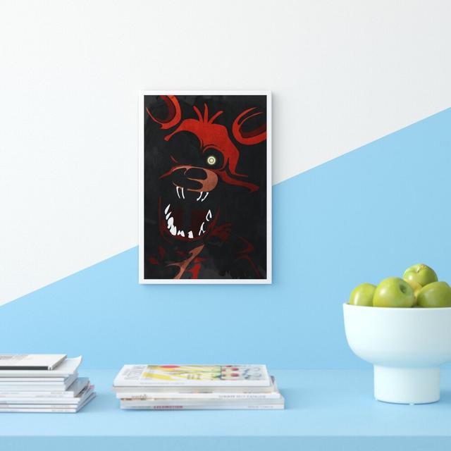 Foxy Print - Unframed Graphic Art Print on Paper East Urban Home on Productcaster.