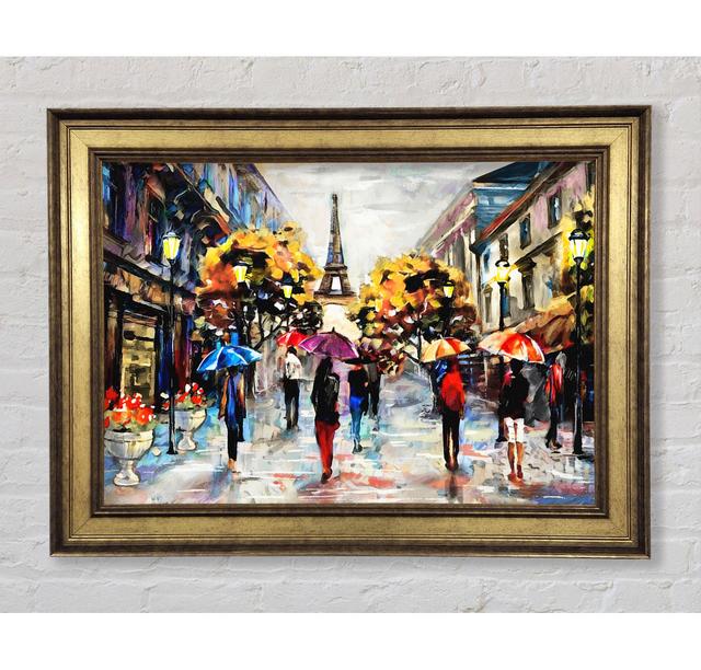 Paris In The Morning - Single Picture Frame Art Prints Bright Star Size: 100cm H x 141.4cm W x 8cm D on Productcaster.