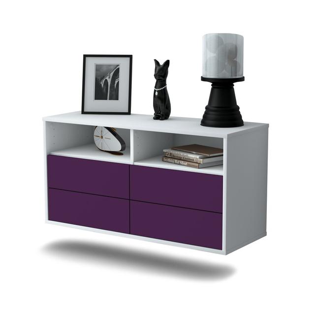 Somerby - TV Stand Ebern Designs Colour: Purple on Productcaster.