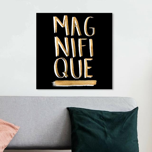 Magnifique - Wrapped Canvas Print East Urban Home Size: 30.5 cm H x 30.5 cm W x 3.8 cm D on Productcaster.