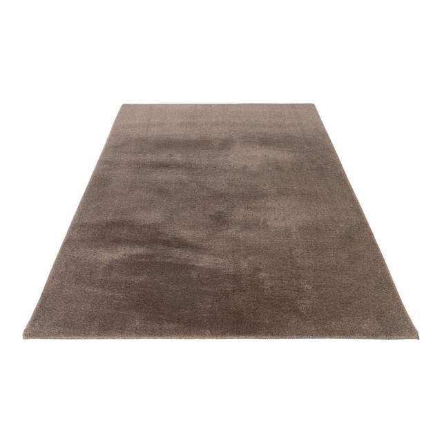 Jazz Uni Hand-tufted Hand Tufted Area Rug Obsession Colour: Taupe, Rug Size: Rectangle 140 x 200cm on Productcaster.