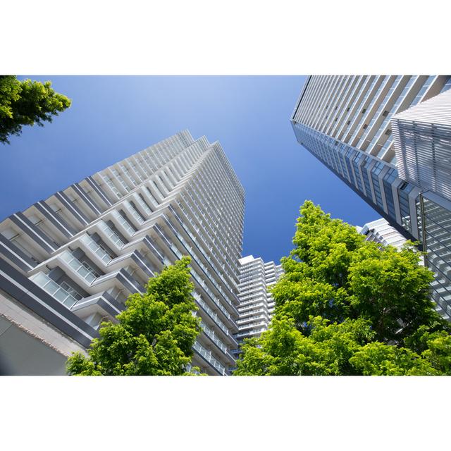 Apartments in Yokohama, Japan by Paprika - Wrapped Canvas Photograph 17 Stories Size: 20cm H x 30cm W x 3.8cm D on Productcaster.