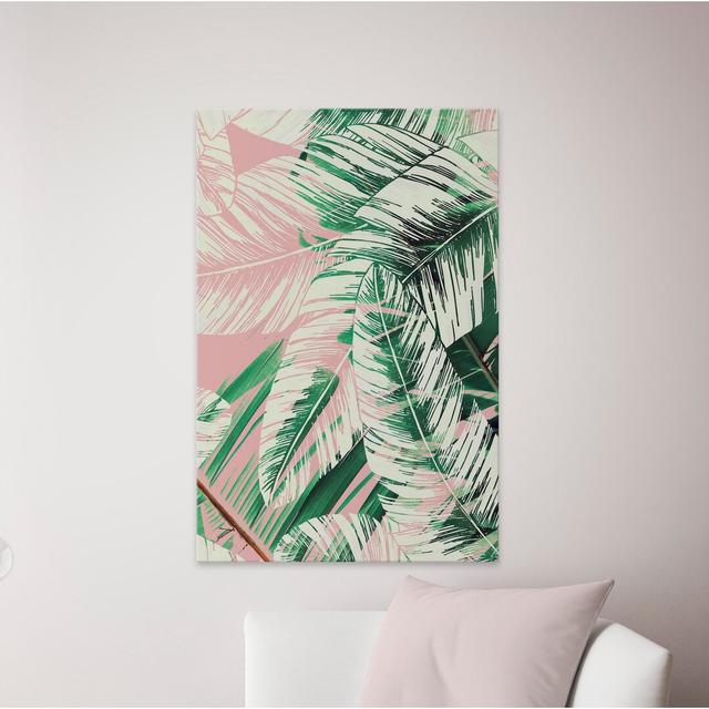 Palm Holiday - Wrapped Canvas Painting Print East Urban Home Size: 152cm H x 101cm W x 3.81cm D on Productcaster.