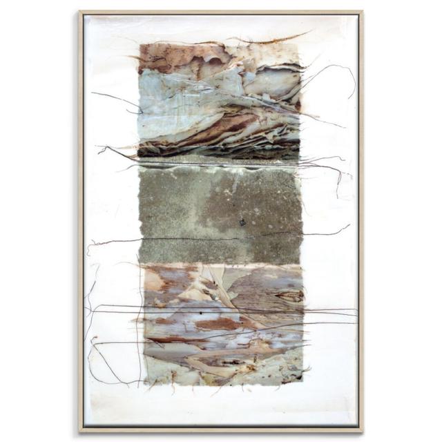 Paper Screen 8' Framed Painting on Canvas East Urban Home Frame Options: Timber, Size: 152cm H x 102cm W on Productcaster.