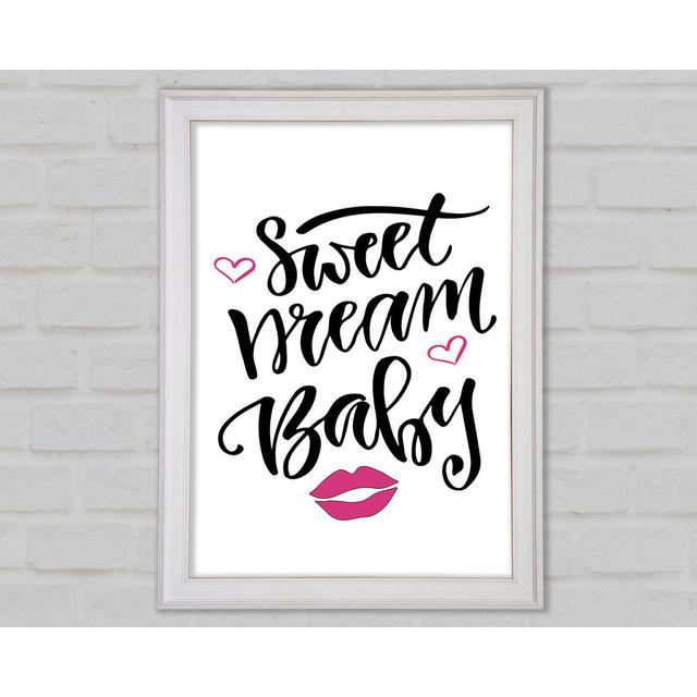 Sweet Dream Baby 1 Framed Print Bright Star Size: 59.7cm H x 42cm W x 1.5cm D on Productcaster.