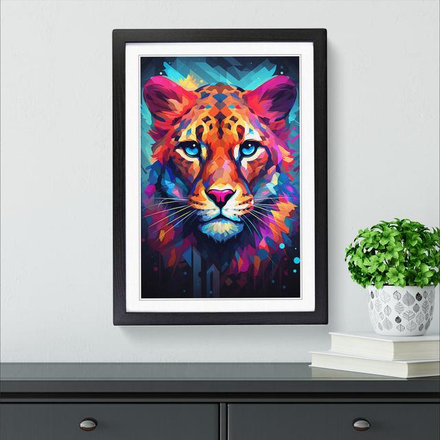 Single Picture Frame Art Prints on Wood World Menagerie Format: Black Framed, Size: 64cm H x 46cm W x 2cm D on Productcaster.