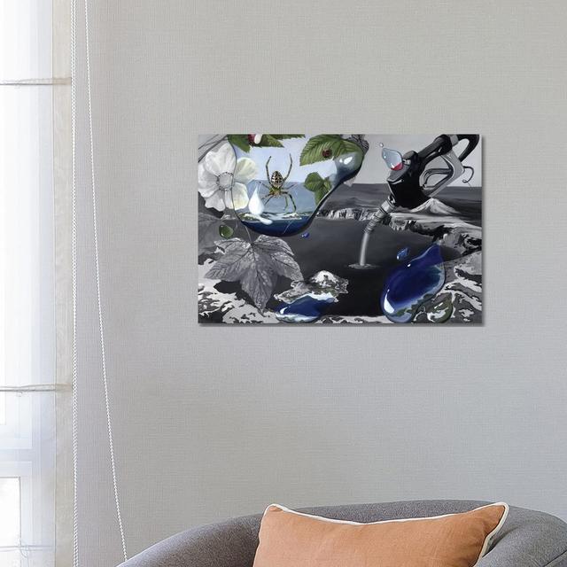 OR Book by Kristin Llamas - Wrapped Canvas Print Latitude Run Size: 45.72cm H x 66.04cm W x 1.905cm D on Productcaster.