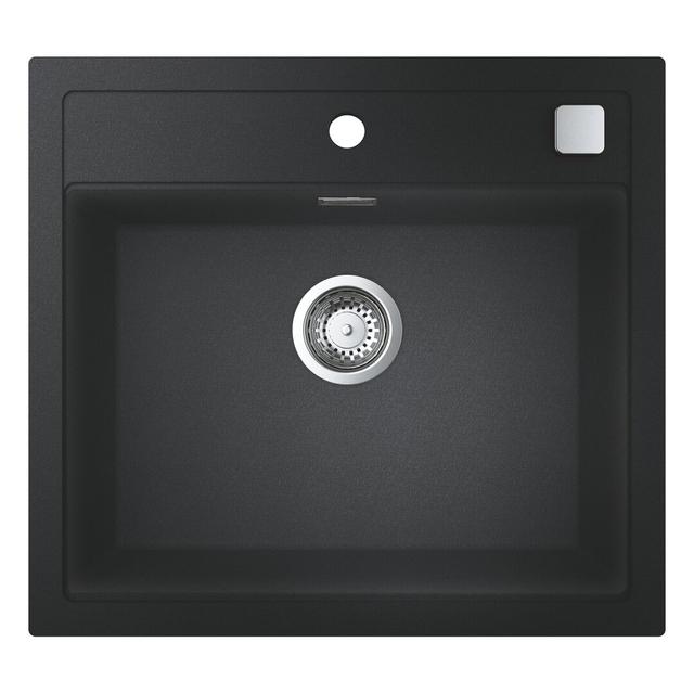 GROHE K700 Composite Sink, 78cm Grohe Finish: Black on Productcaster.