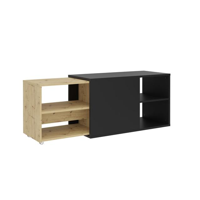 Kvido TV Stand for TVs up to 75" Latitude Run on Productcaster.