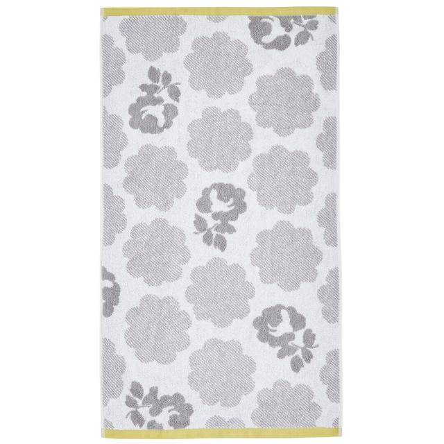 Freston Rose Hand Towel Single Cath Kidston Colour: Grey on Productcaster.