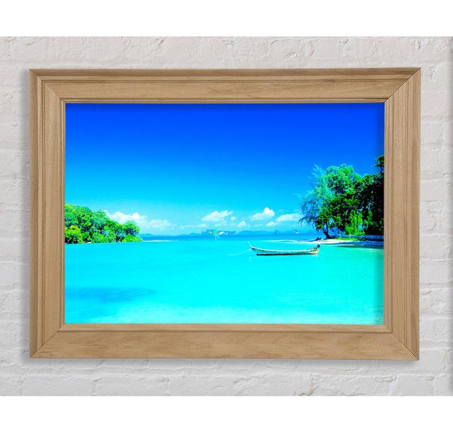 Tranquil Paradise - Print Bright Star Size: 84.1cm H x 142.2cm W x 8cm D on Productcaster.