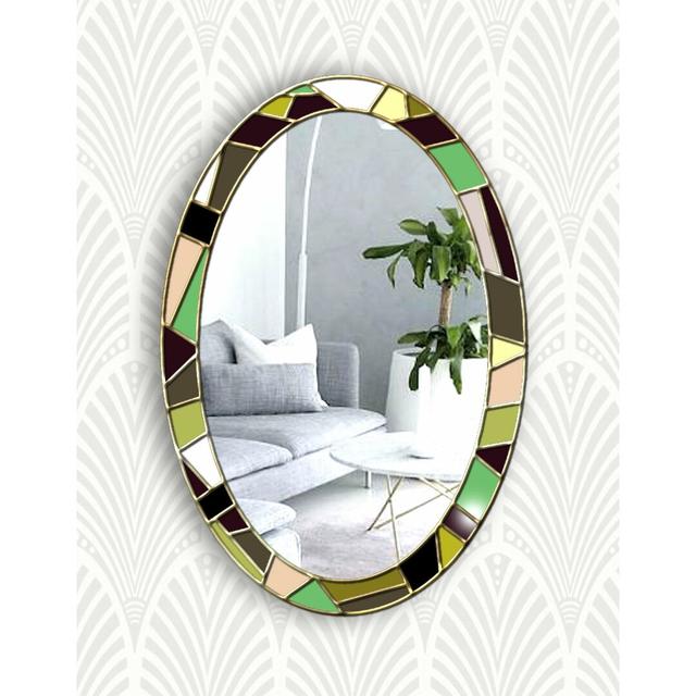 Shreya Accent Mirror Canora Grey on Productcaster.