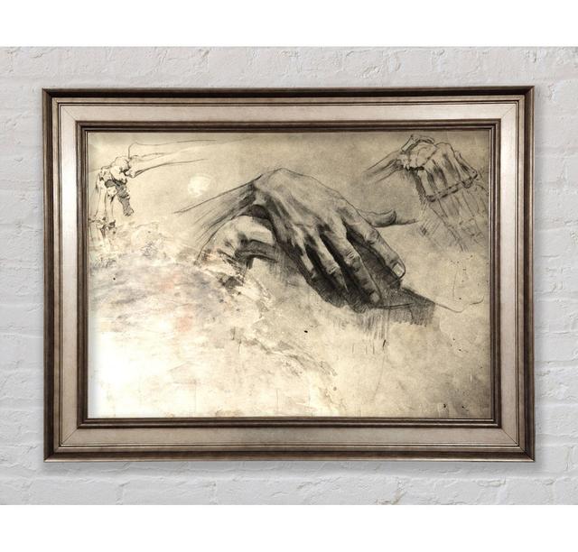 Hands of Time and Space - Single Picture Frame Art Prints Bright Star Size: 100cm H x 141.4cm W on Productcaster.