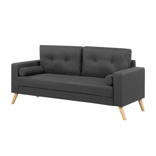 Evan 2 Seater Upholstered Sofa Fjørde & Co Upholstery Colour: Grey on Productcaster.