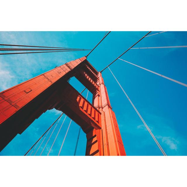 Golden Gate Bridge by Bluejayphoto - Wrapped Canvas Photograph Latitude Run Size: 20cm H x 30cm W on Productcaster.