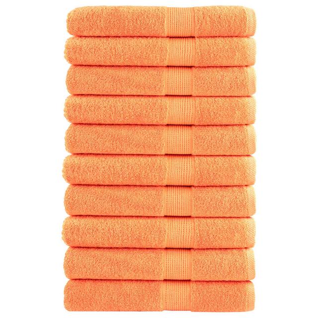 Nerte 100% Cotton Bath Towels - Set of 10 (Set of 10) Ebern Designs Size: 200cm L x 100cm W, Colour: Multi-coloured on Productcaster.