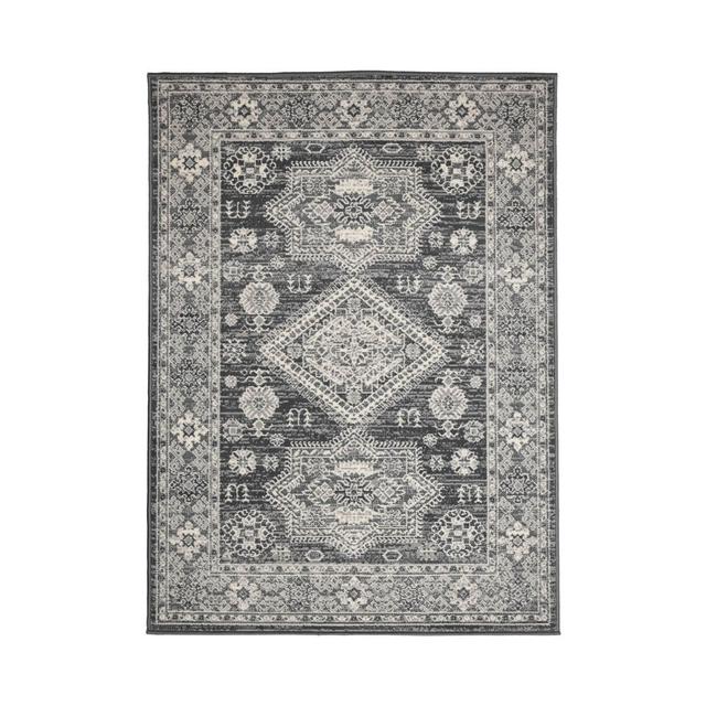 Maestro Traditional Machine Woven Grey Area Rug Oriental Weavers Rug Size: Rectangle 160cm x 230cm on Productcaster.