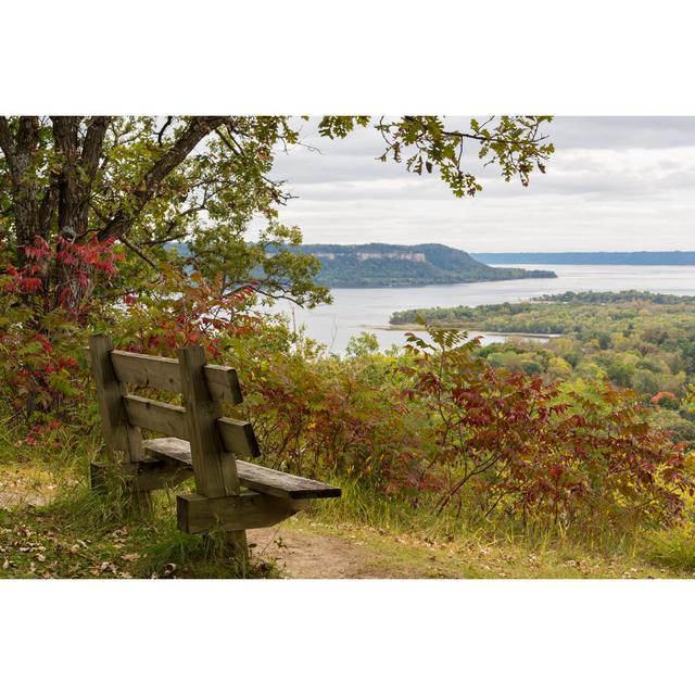 Mississippi River Lake Pepin by John_Brueske - Wrapped Canvas Photograph 17 Stories Size: 81cm H x 122cm W on Productcaster.