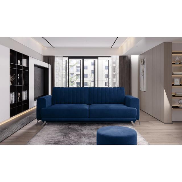 Sofa Clairette Metro Lane Polsterfarbe: Keltisch Blau on Productcaster.