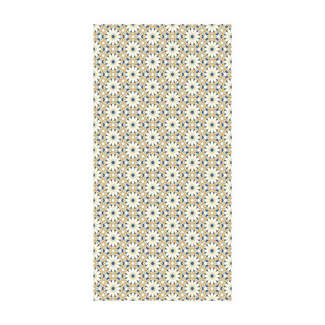 Gurbhajan Hand-Knotted Blue/Beige Indoor/Outdoor Rug East Urban Home Rug Size: Rectangle 140 x 280cm on Productcaster.