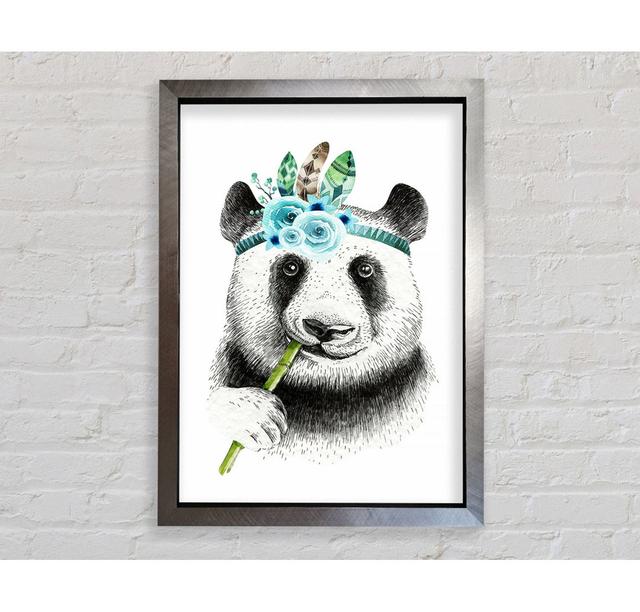 Panda Bamboo - Print Bright Star Size: 84.1cm H x 59.7cm W x 3.4cm D on Productcaster.