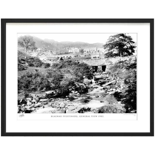 Blaenau Ffestiniog, General View 1903 - Single Picture Frame Print The Francis Frith Collection Size: 40cm H x 50cm W x 2.3cm D on Productcaster.