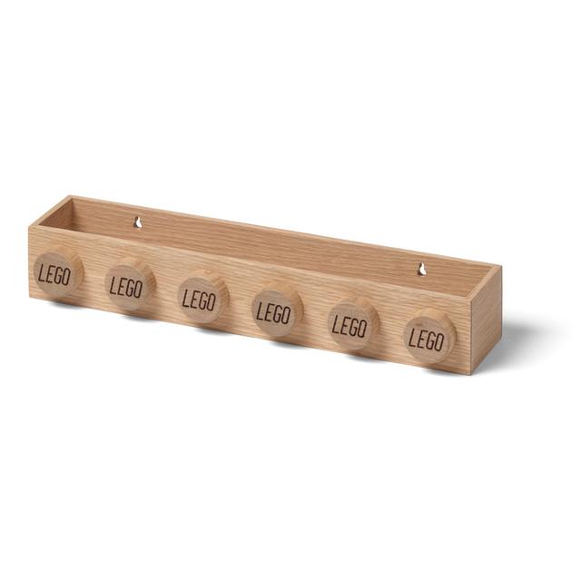 Rectangle Oak Solid Wood Floating Shelf LEGO Finish: Soap Treated on Productcaster.